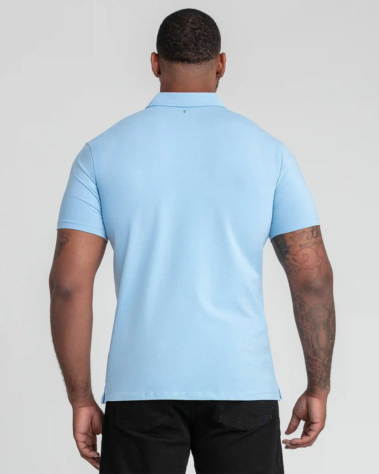 Organic Polo Shirt 6 Pack / Light Blue
