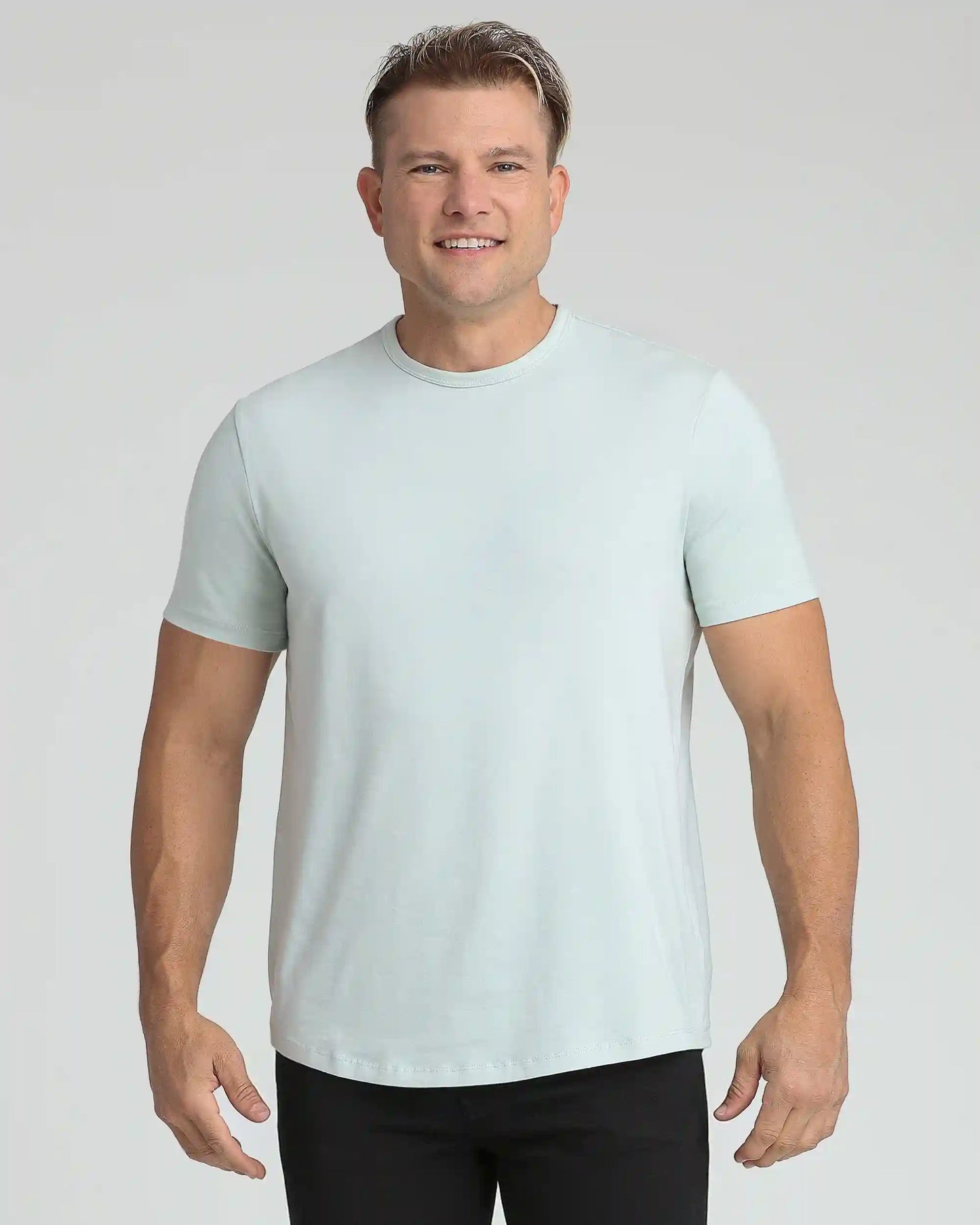 Organic Crew Neck T-Shirt 6 Pack (Slim Fit) / Seaside