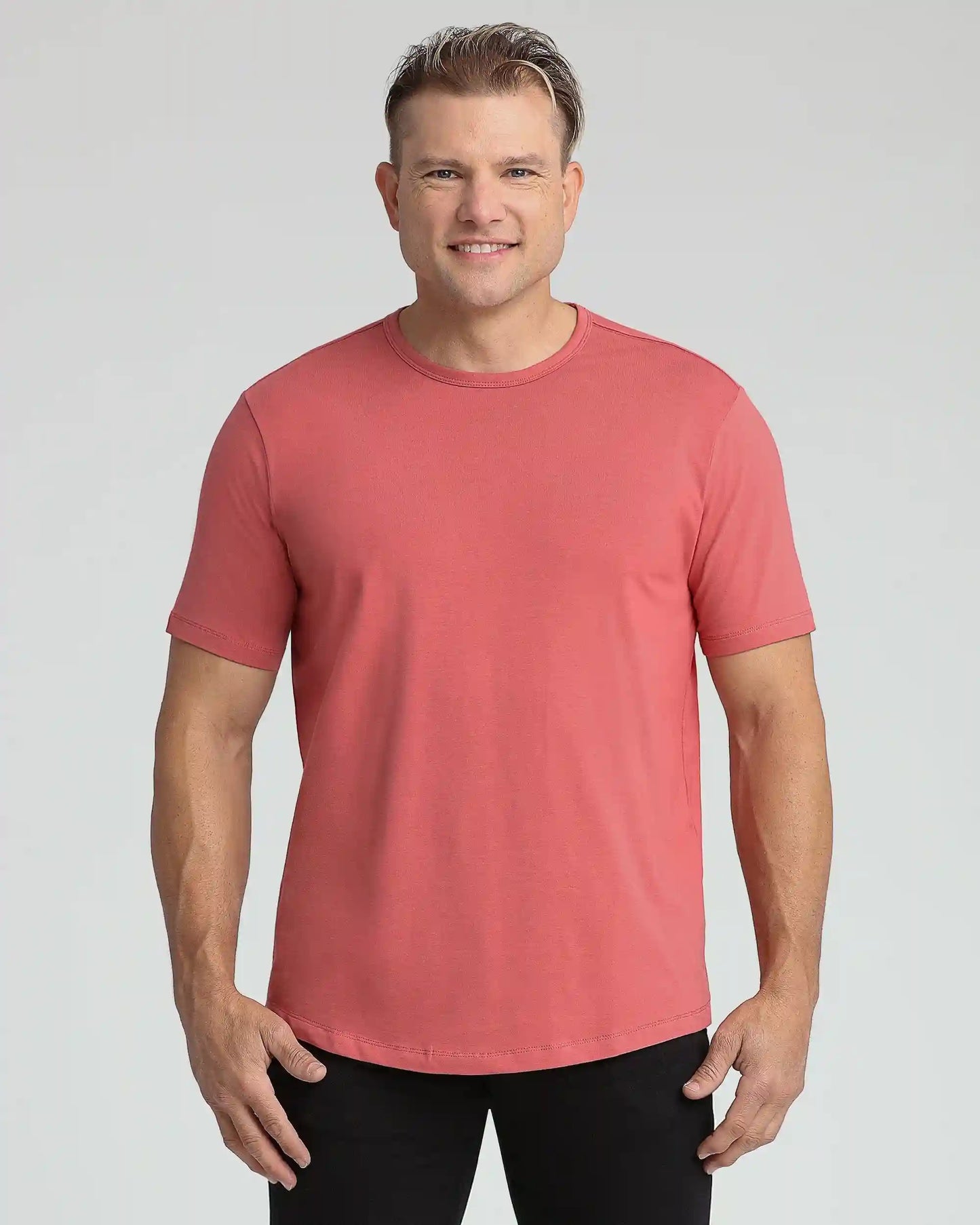 Organic Crew Neck T-Shirt 3 Pack (Slim Fit) / Americana