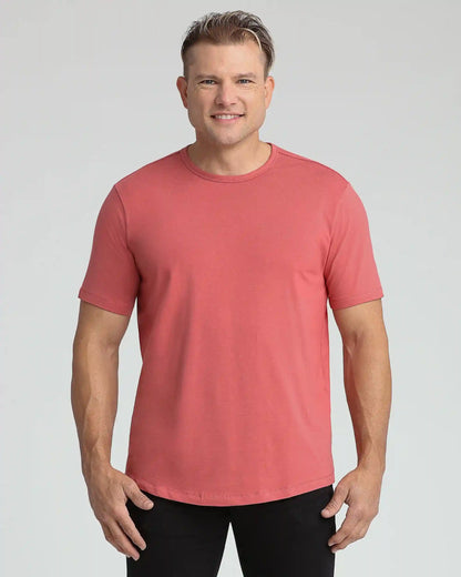 Organic Crew Neck T-Shirt 3 Pack (Slim Fit) / Americana