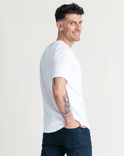 Organic Crew Neck T-Shirt 3 Pack (Slim Fit) / Americana