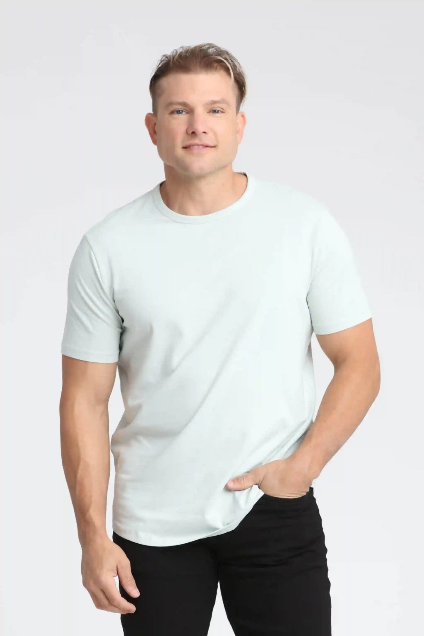 Organic Crew Neck T-Shirt (Slim Fit)