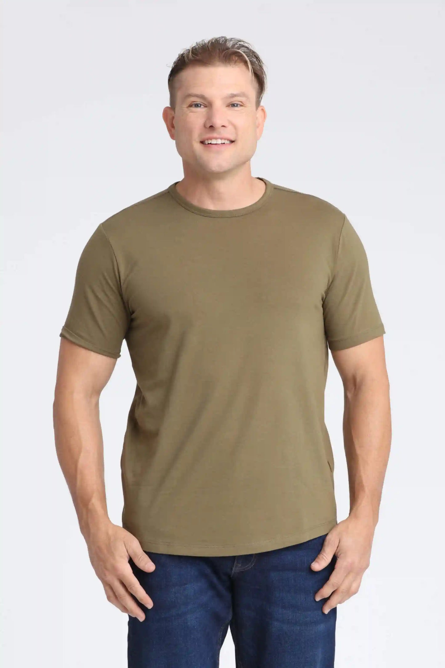 Organic Crew Neck T-Shirt (Slim Fit)