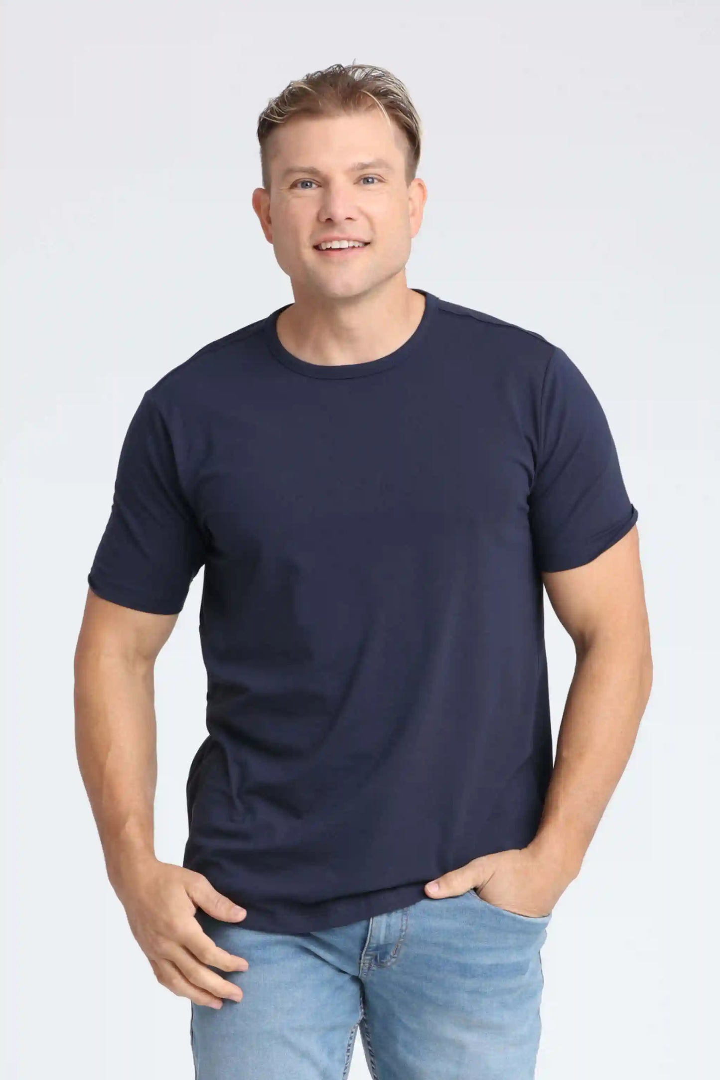 Organic Crew Neck T-Shirt (Slim Fit)
