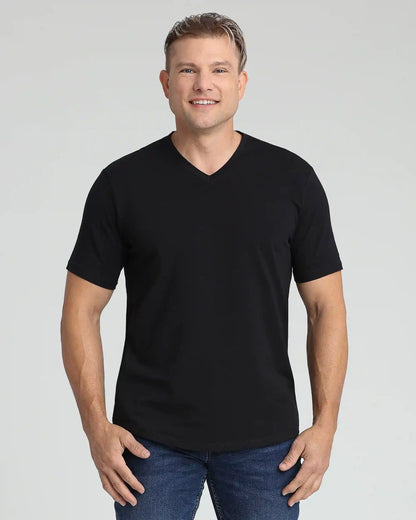 Organic V-Neck T-Shirt 6 Pack (Slim Fit) /All You Need