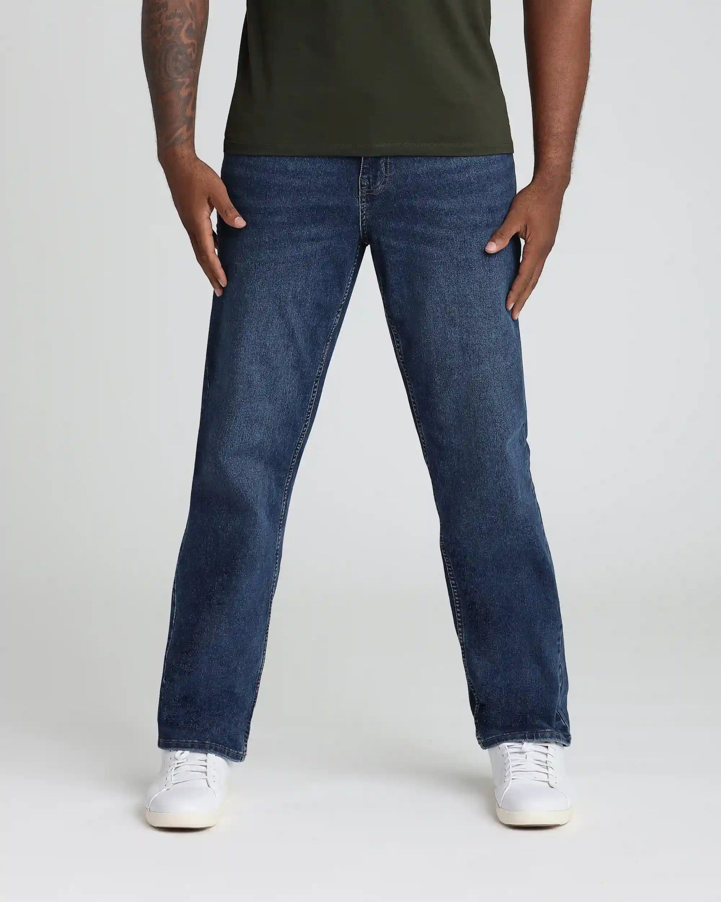Thick Thicc Fit / Admiral (Med Blue)