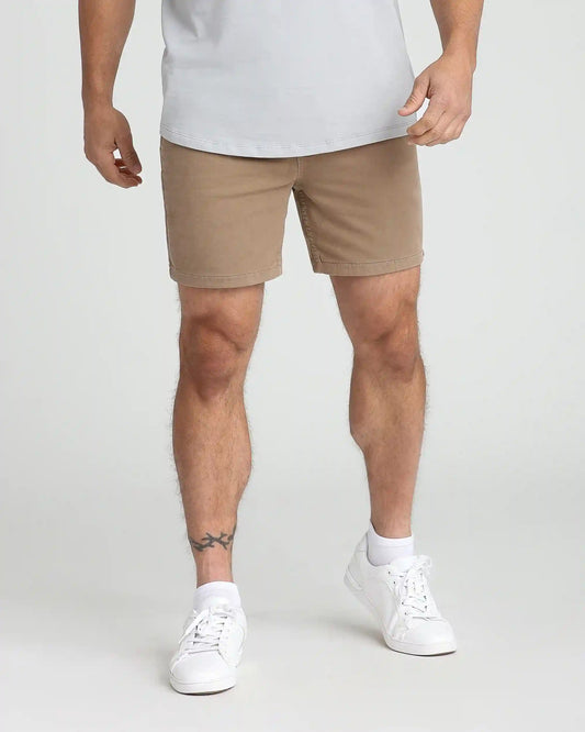 Everyday Comfort Shorts (Slim Fit) / Dark Khaki