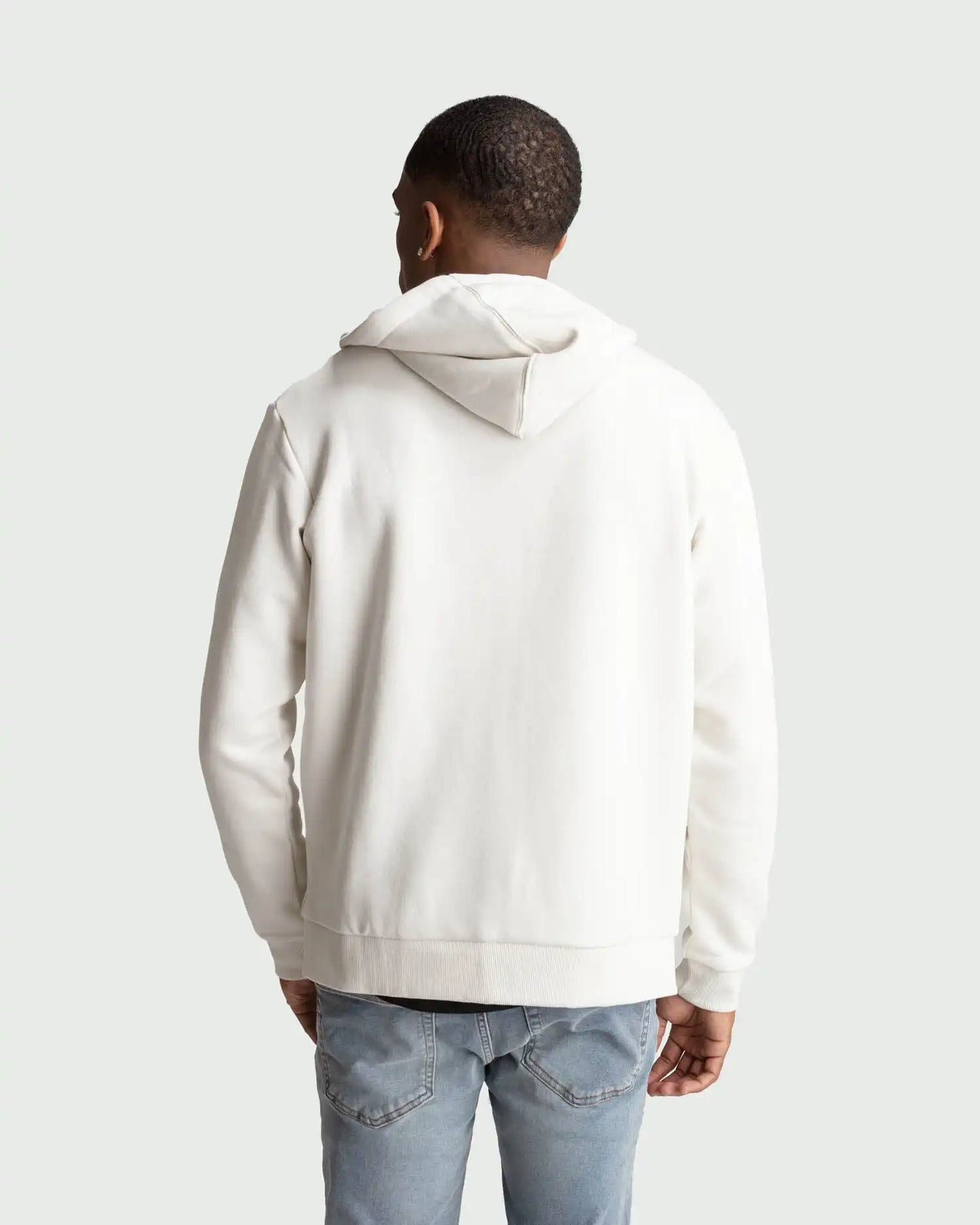 Full Zip Hoodie / Natural
