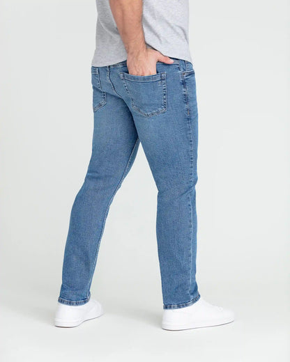 Slim Fit / Stream  (Medium Blue)