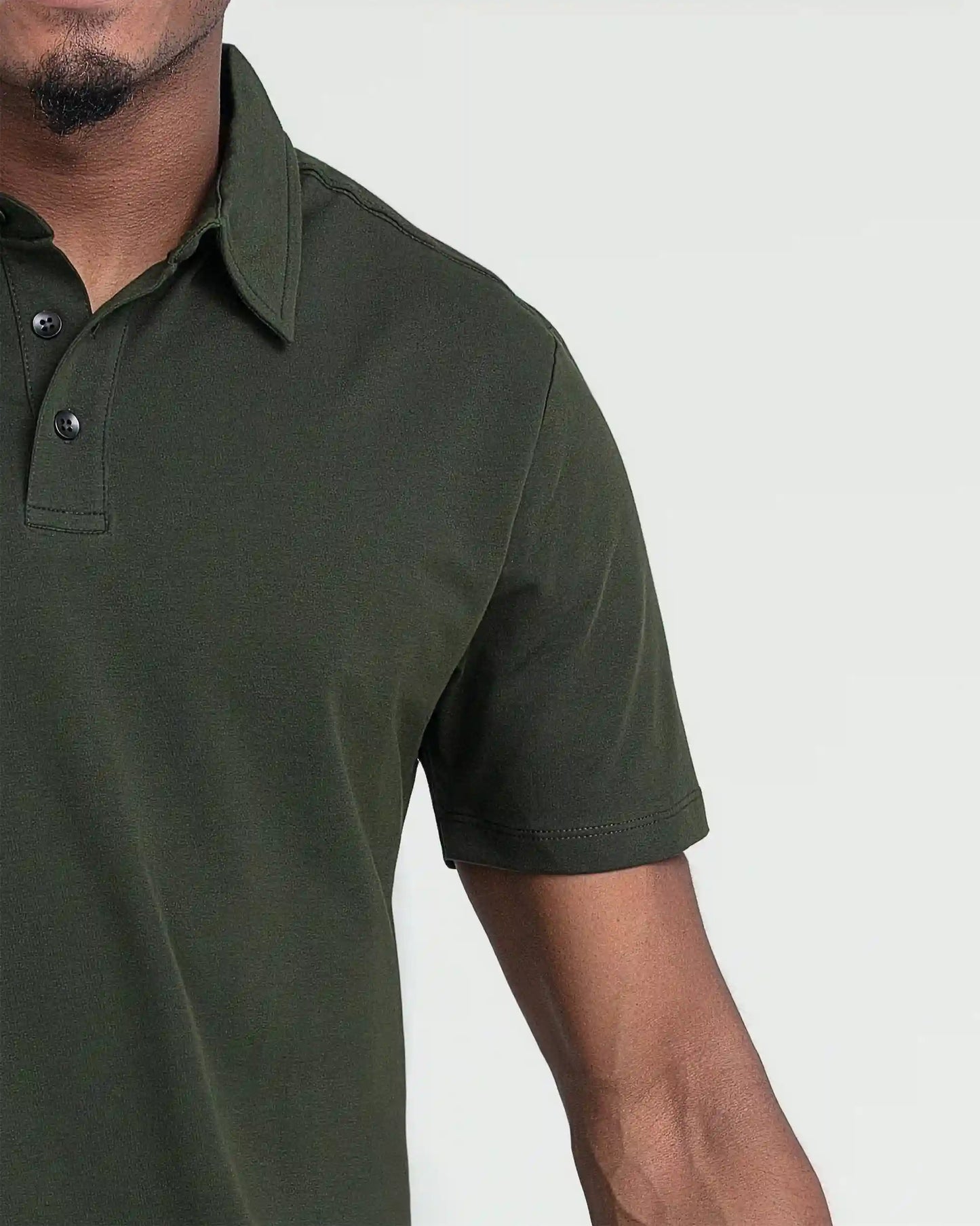 Organic Polo Shirt 3 Pack / Olive