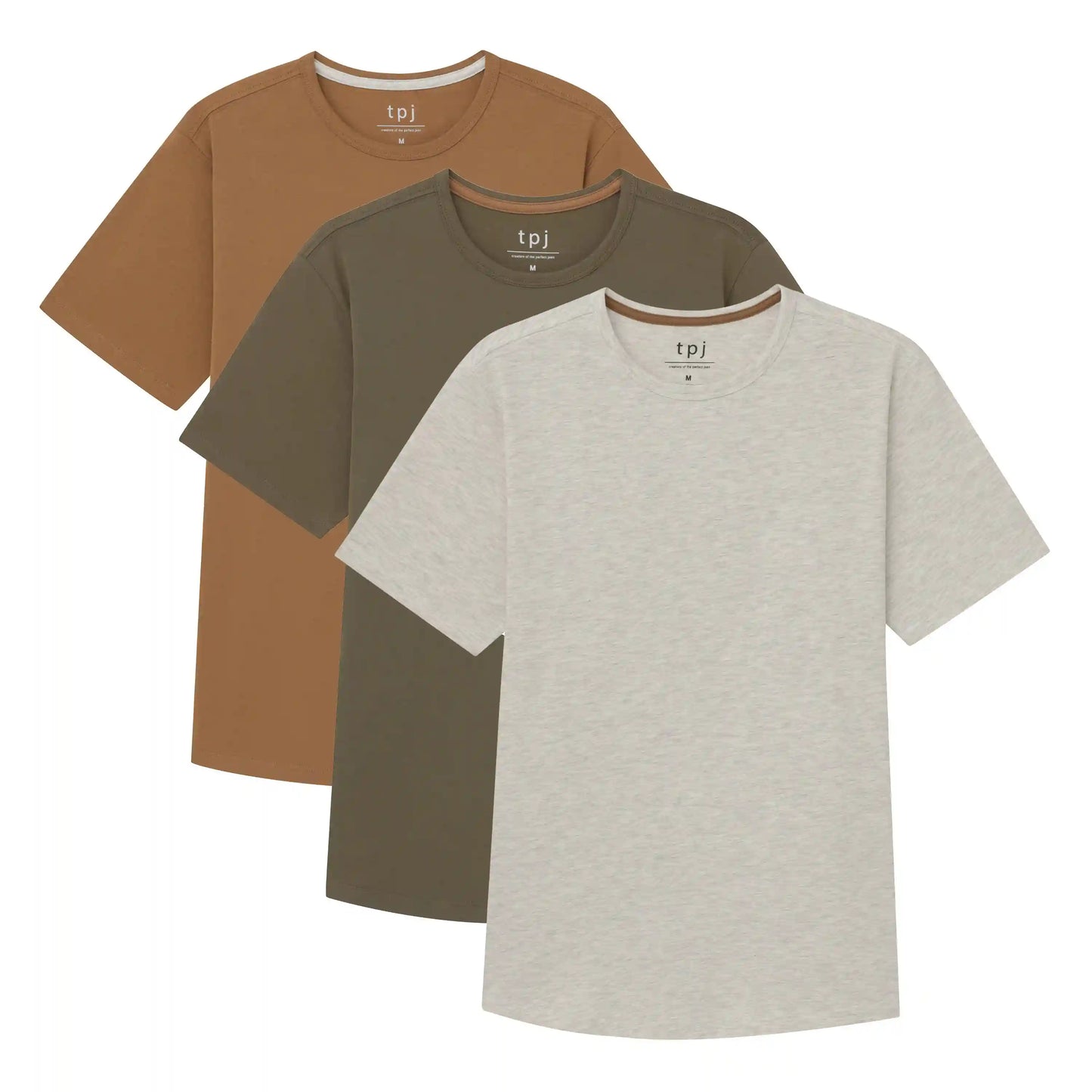 Organic Crew 3 Pack (Slim Fit)