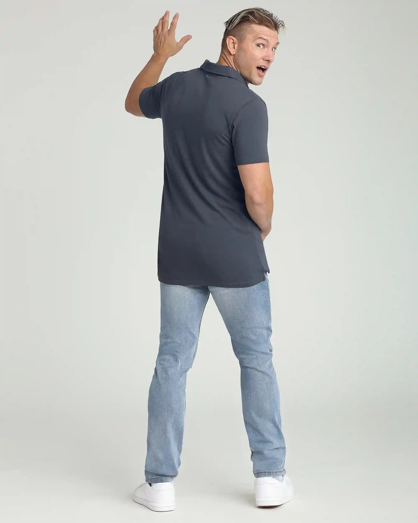 Organic Polo Shirt 6 Pack / Steel