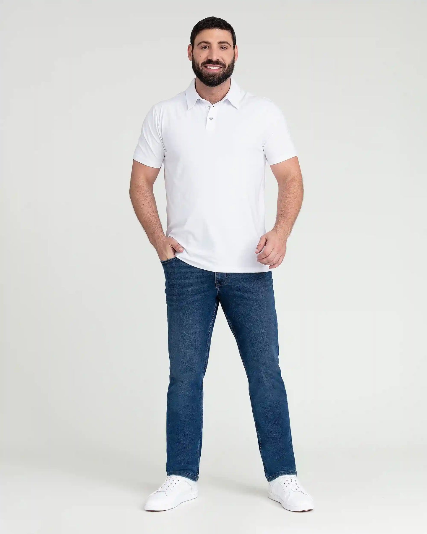 Slim Thick Fit / Admiral (Med Blue)