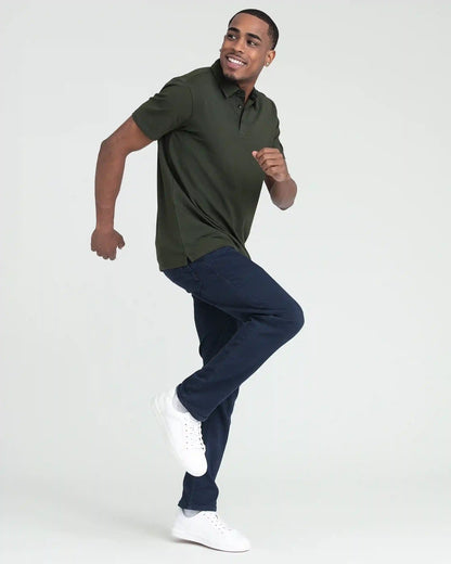 Organic Polo Shirt 6 Pack / Olive