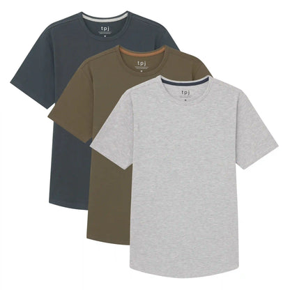 Organic Crew 3 Pack (Slim Fit)