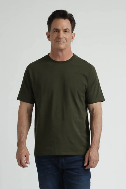 Organic Crew Neck T-Shirt (Relaxed Fit)