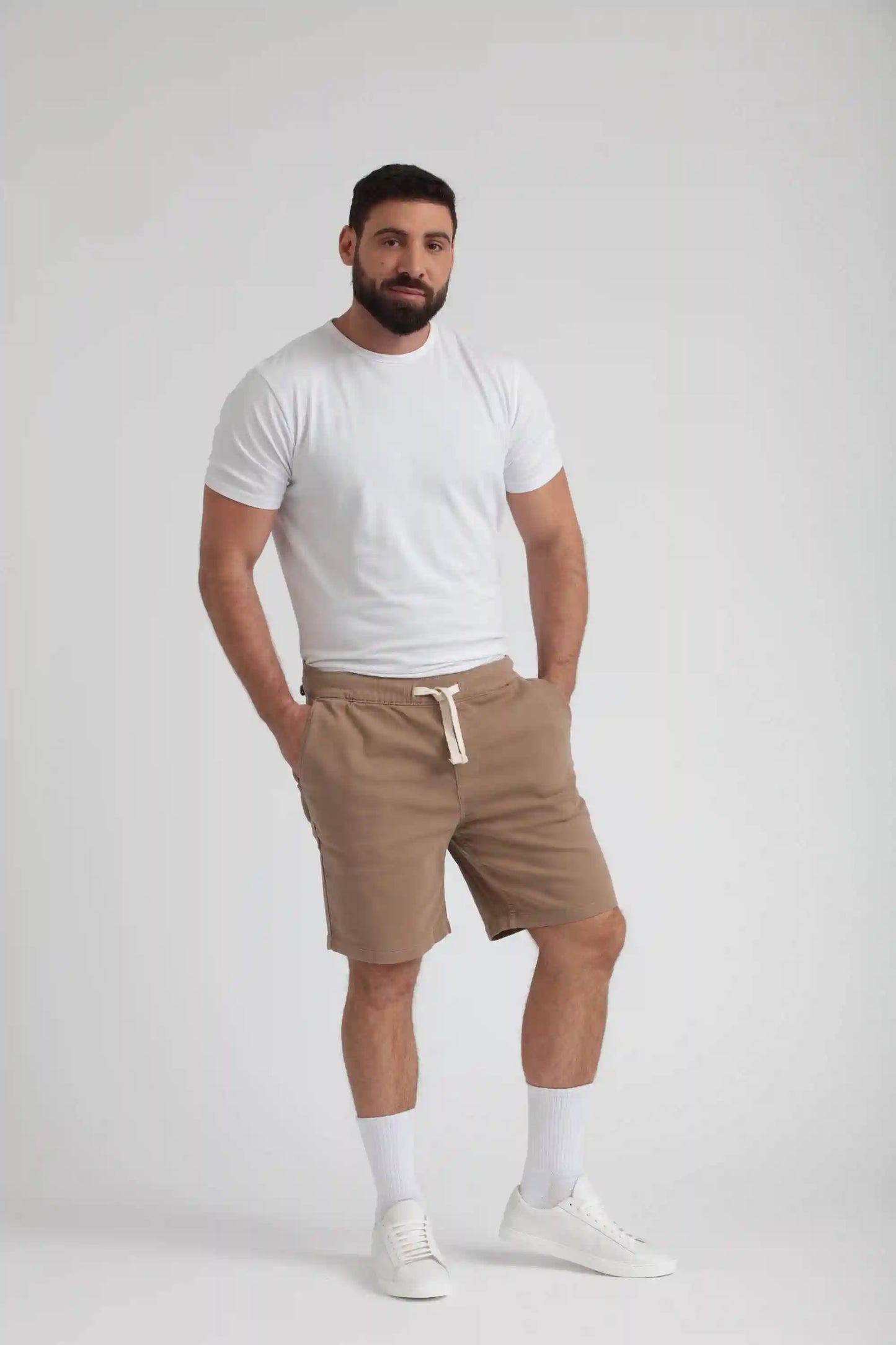 Everyday Comfort Shorts (Athletic Fit) / Dark Khaki & Light Khaki