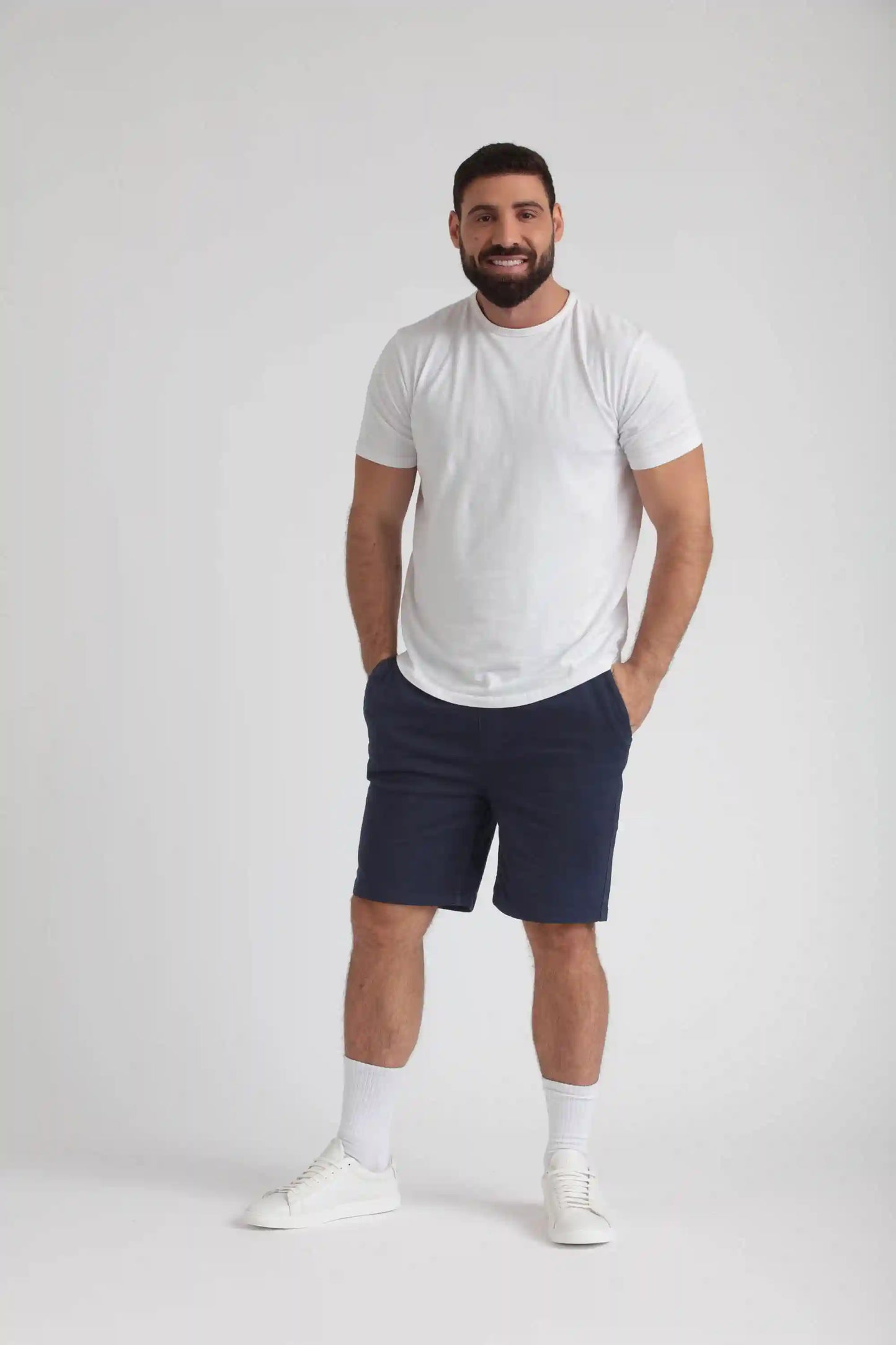 Everyday Comfort Shorts (Athletic Fit) / Dark Khaki & Navy