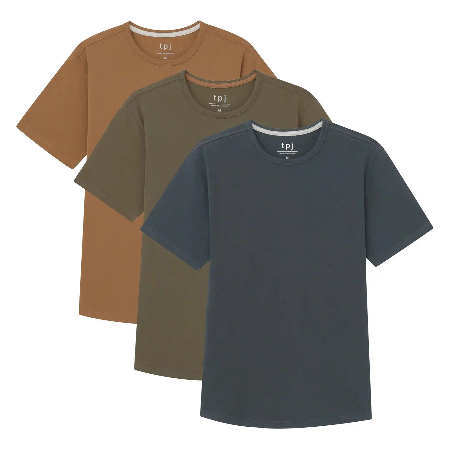 Organic Crew 3 Pack (Slim Fit)