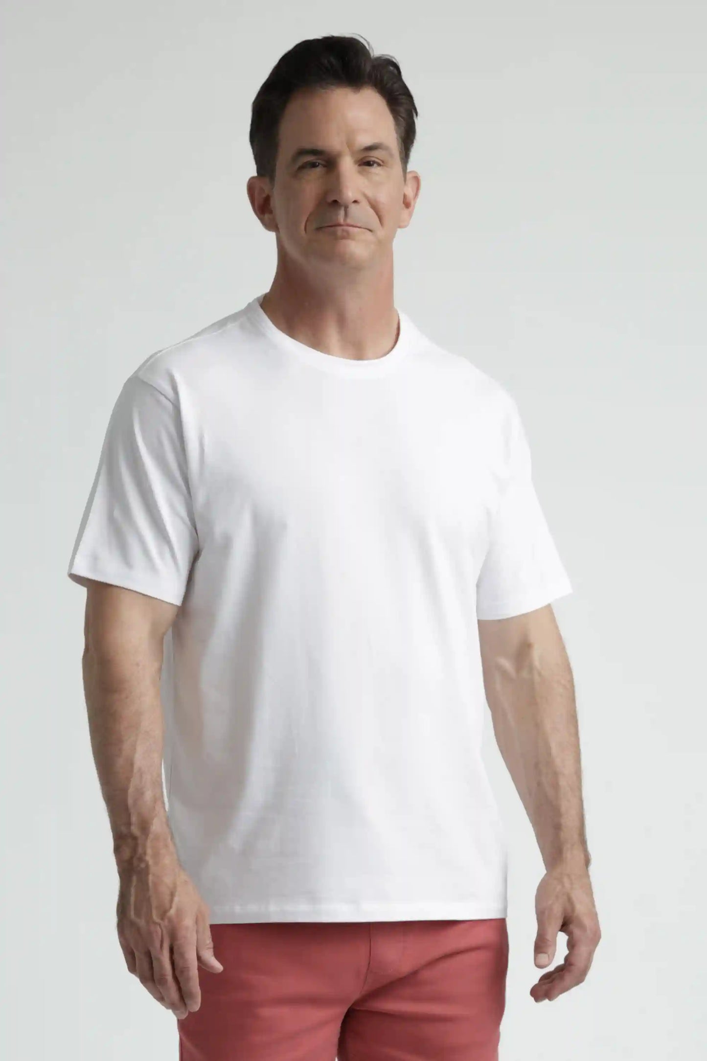 Organic Crew Neck T-Shirt (Relaxed Fit)