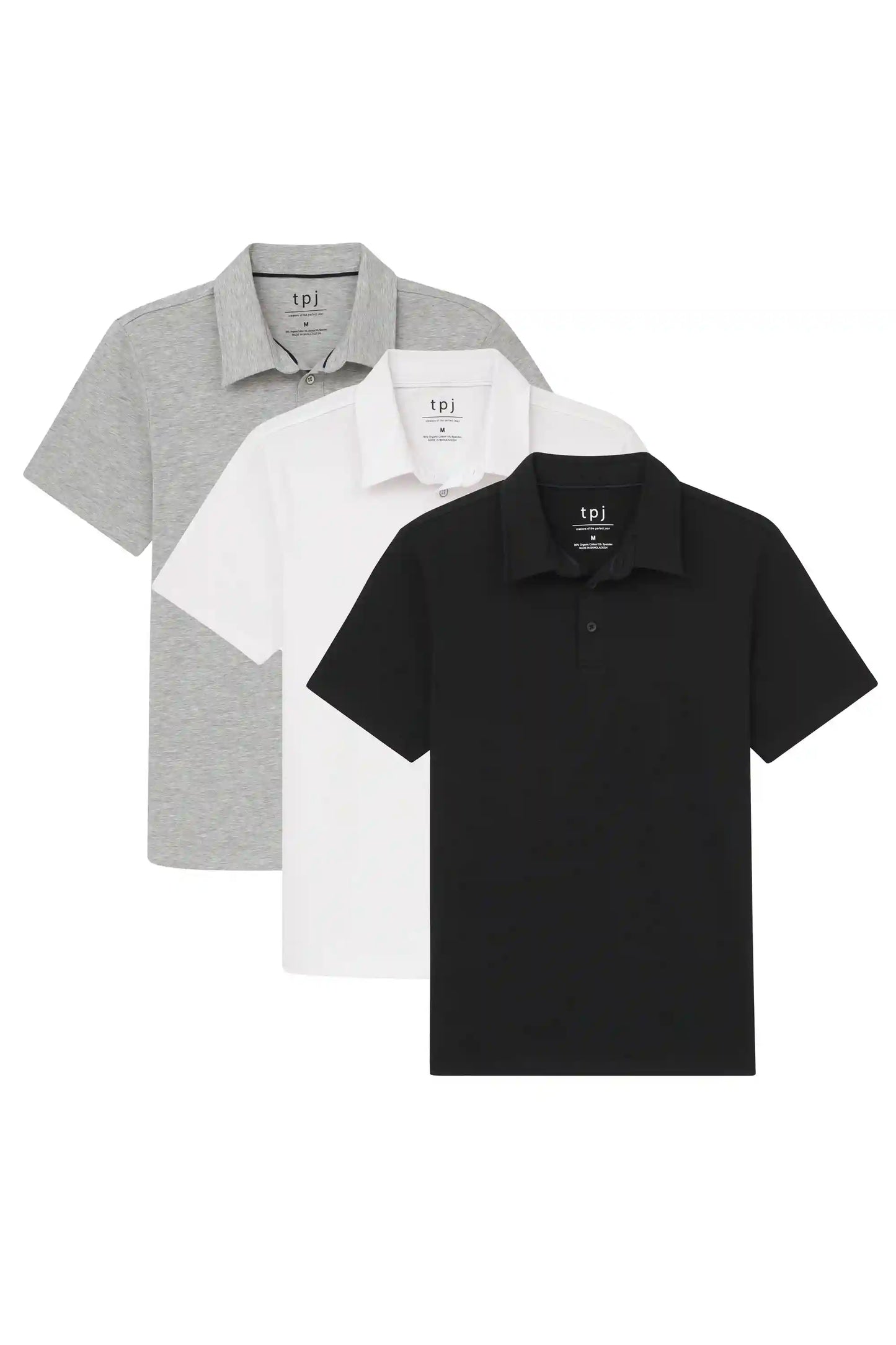 Organic Polo Shirt 3 Pack / Essentials