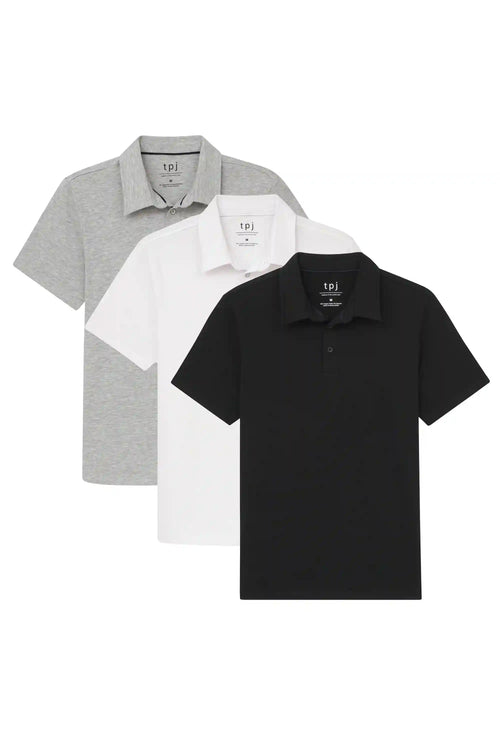 Organic Polo Shirt 3 Pack / Essentials