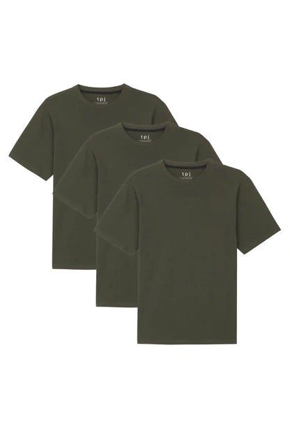 Organic Crew 3 Pack (Relaxed Fit)